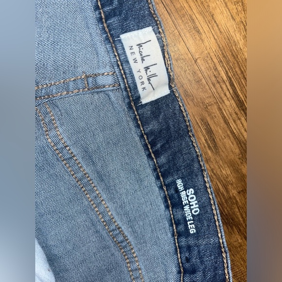 ☀️Nicole Miller SOHO High Rise Wide Leg Jeans Size 10 - Picture 3 of 9